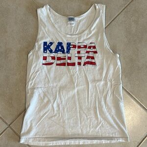 Kappa delta / USA / America tank top